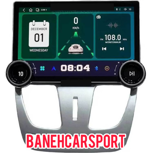 مانیتور اندروید ساینا و کوییک ولوم دار رم 4 حافظه 64 دیاموند 10.1 اینچ کار پلی دار مدلSaina and Quick Monitor DIAMOND