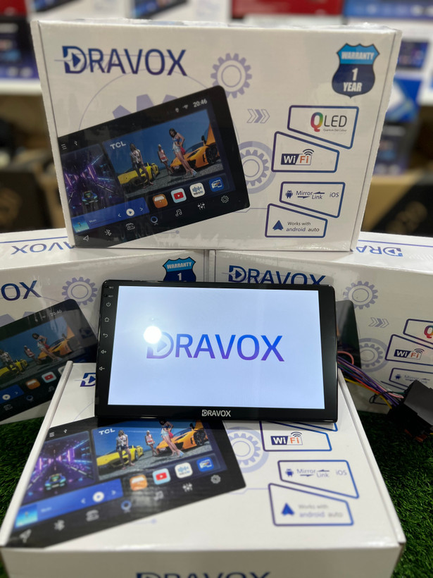 مانیتور اصلی برند DRAVOX فن دار مخصوص همه ماشین ها