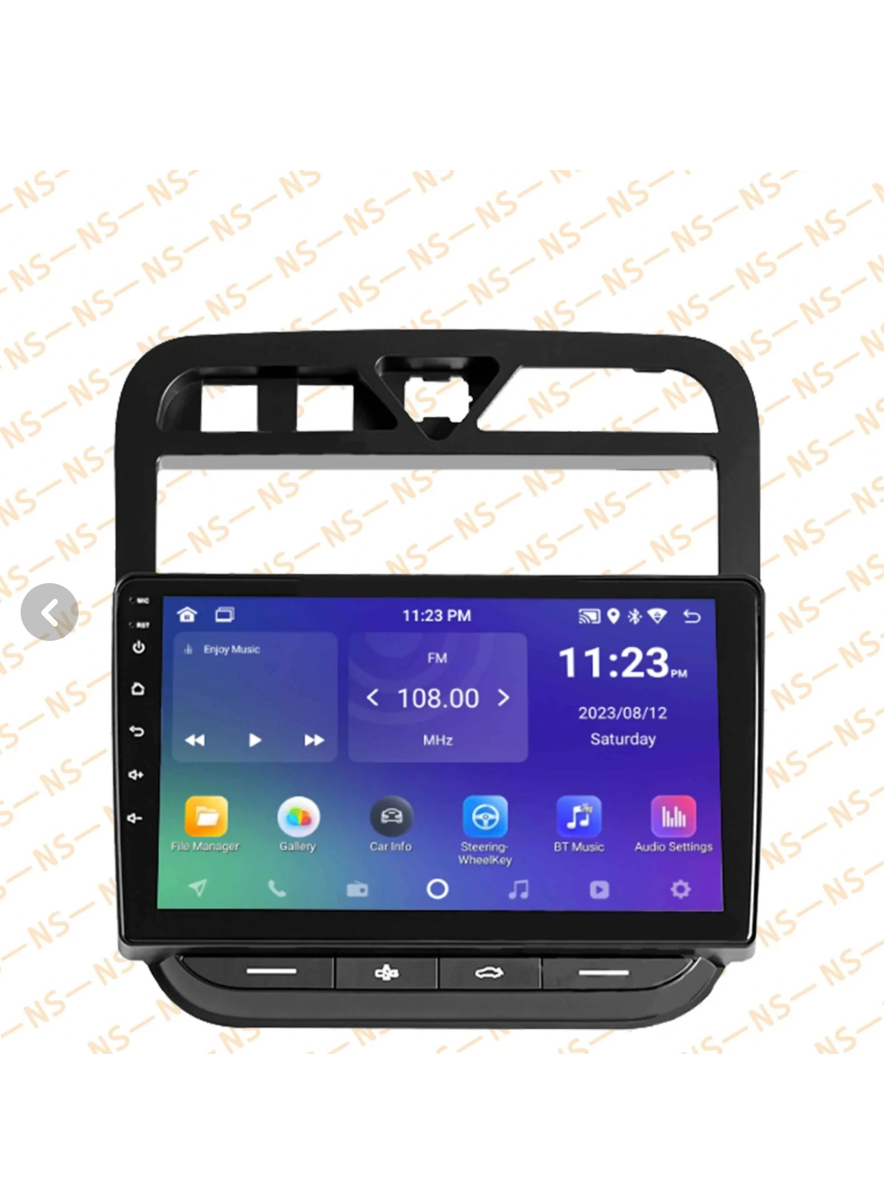 مانیتور اندروید فابریک سمند LX سایز ۹ اینچ لمسی