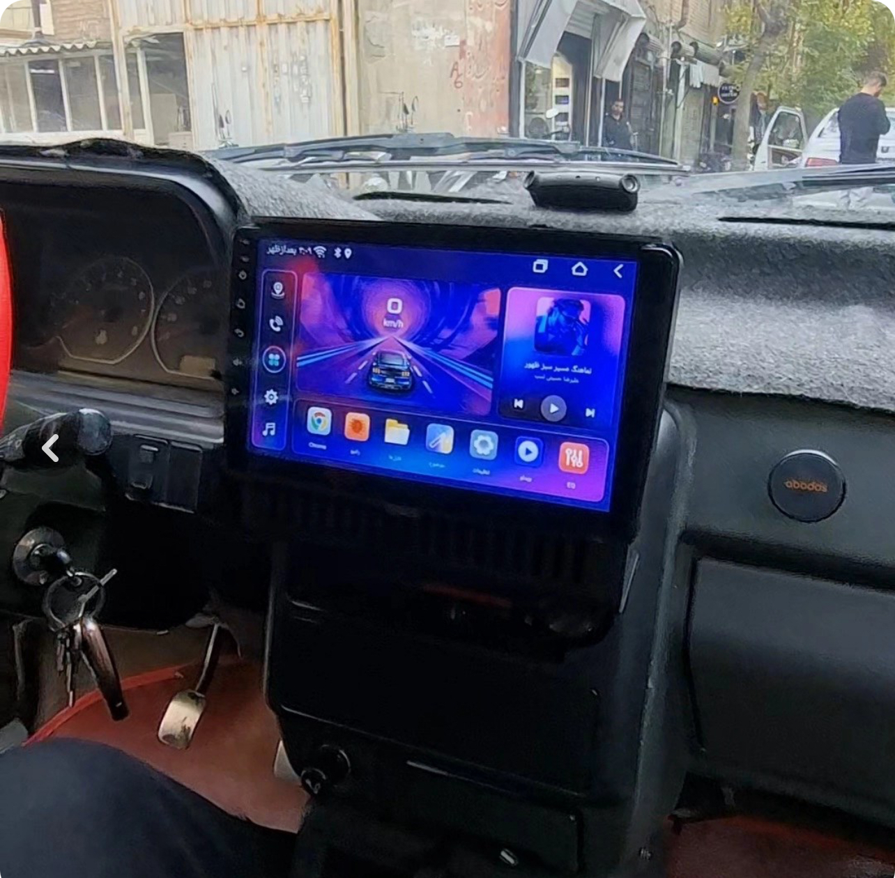 مانیتور خودرو مدل T3L برند Mediatech سایز ۱۱ اینچ حافظه ۳۲ گیگابایت