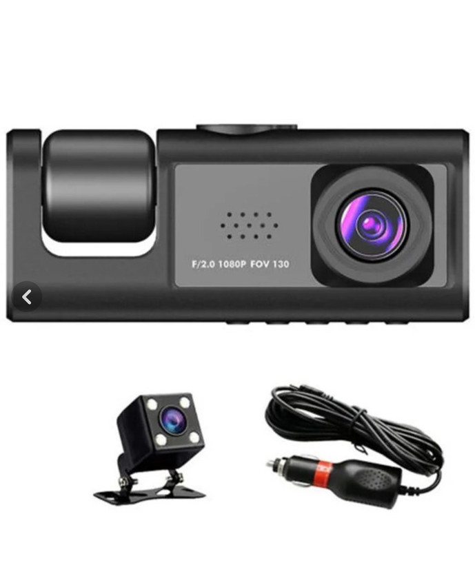 دوربین ثبت وقایع خودرو بلک باکس BLACK BOX سه لنزه