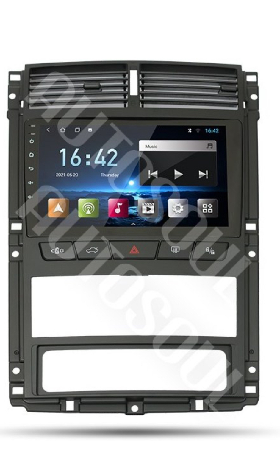 مانیتور اندروید پژو ۴۰۵ داشبرد جدید ۱۱ اینچ مدل m100 - رام 1 حافظه 16
